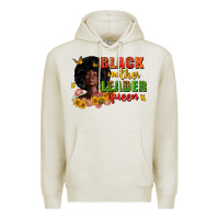 Oatmeal Heather Black mother leader queen juneteenth Premium Hoodie - Zillion Design Studio