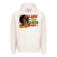 Pale Pink Black mother leader queen juneteenth Premium Hoodie - Zillion Design Studio