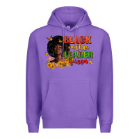 Purple Black mother leader queen juneteenth Premium Hoodie - Zillion Design Studio