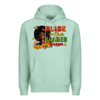 Seafoam Black mother leader queen juneteenth Premium Hoodie - Zillion Design Studio