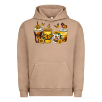 Pigment Burro butterfly coffee cups Urban Hoodie - Zillion Design Studio