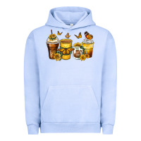 Pigment Grape Ice butterfly coffee cups Urban Hoodie - Zillion Design Studio