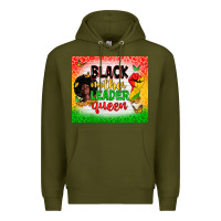 Army Green Black mother leader Premium Hoodie - Zillion Design Studio