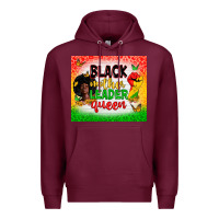 Burgundy Black mother leader Premium Hoodie - Zillion Design Studio