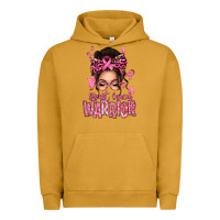 Pigment Peanut Butter brest cancer warrior afro messy bun Urban Hoodie - texasbilliewilder