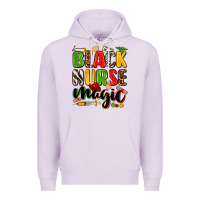 Lilac Black Nurse magic juneteenth Premium Hoodie - Zillion Design Studio