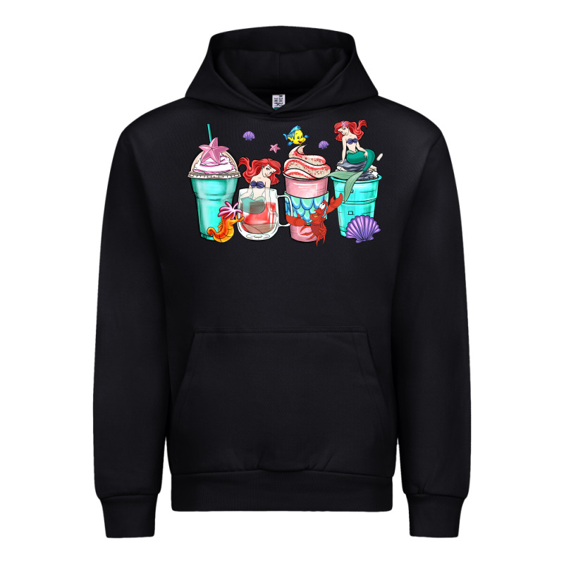 Ariel Coffee Cups Urban Hoodie by Zillion Design Studio | Teevron
