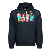 Navy ariel coffee cups Urban Hoodie - Zillion Design Studio