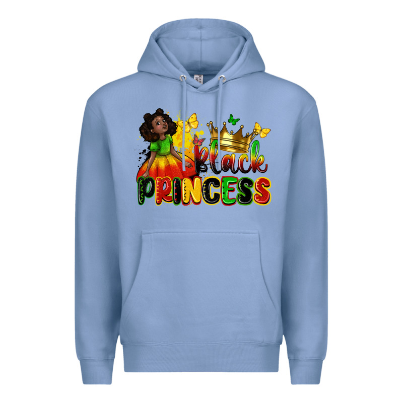 Black Princess Juneteenth Premium Hoodie by Zillion Design Studio | Teevron