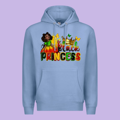 Black Princess Juneteenth Premium Hoodie Designed By Zillion Design Studio