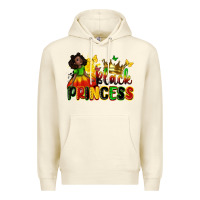 Sandshell Black princess juneteenth Premium Hoodie - Zillion Design Studio