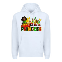 White Black princess juneteenth Premium Hoodie - Zillion Design Studio