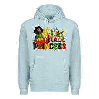 Blue Mist Black princess juneteenth Premium Hoodie - Zillion Design Studio
