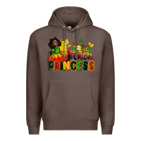 Coffee Black princess juneteenth Premium Hoodie - Zillion Design Studio