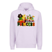 Lilac Black princess juneteenth Premium Hoodie - Zillion Design Studio