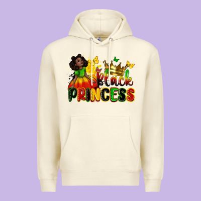 Black Princess Juneteenth Premium Hoodie Designed By Zillion Design Studio