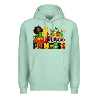 Seafoam Black princess juneteenth Premium Hoodie - Zillion Design Studio