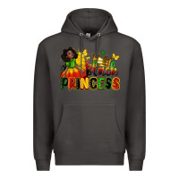 Smoke Black princess juneteenth Premium Hoodie - Zillion Design Studio
