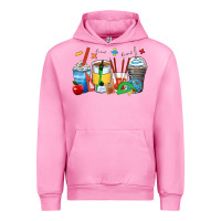 Fuchsia Pink math teacher coffee cups Urban Hoodie - Zillion Design Studio