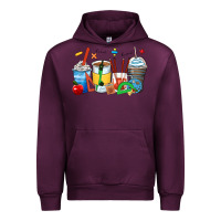 Math Teacher Coffee Cups Urban Hoodie | Teevron