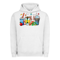 Pigment Lunar Rock math teacher coffee cups Urban Hoodie - Zillion Design Studio