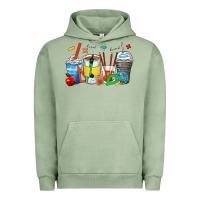 Pigment Oil Green math teacher coffee cups Urban Hoodie - Zillion Design Studio