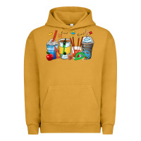 Pigment Peanut Butter math teacher coffee cups Urban Hoodie - Zillion Design Studio