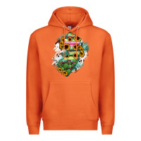 Carrot New jersey State Map Premium Hoodie - RanaPortraitStore