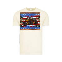 Vintage Arctic monster truck american flag tumbler Vintage Tee - Artiststas