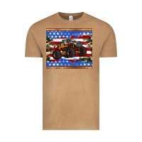 Vintage Camel monster truck american flag tumbler Vintage Tee - Artiststas