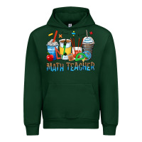 Forest Green math teacher coffee cups Urban Hoodie - Zillion Design Studio