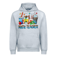 Heather Grey math teacher coffee cups Urban Hoodie - Zillion Design Studio