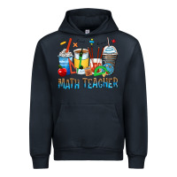 Navy math teacher coffee cups Urban Hoodie - Zillion Design Studio
