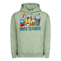 Pigment Oil Green math teacher coffee cups Urban Hoodie - Zillion Design Studio