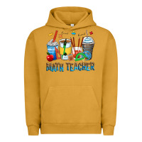 Pigment Peanut Butter math teacher coffee cups Urban Hoodie - Zillion Design Studio