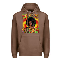 Chestnut Black queen juneteenth Premium Hoodie - Zillion Design Studio