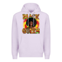 Lilac Black queen juneteenth Premium Hoodie - Zillion Design Studio