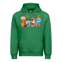 Emerald art teacher coffee cups Urban Hoodie - Zillion Design Studio