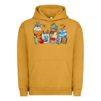 Pigment Peanut Butter art teacher coffee cups Urban Hoodie - Zillion Design Studio