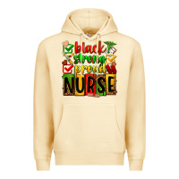 Pina Colada Black strong proud Nurse juneteeenth Premium Hoodie - Zillion Design Studio