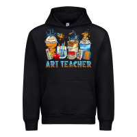 Black art teacher coffee cups Urban Hoodie - Zillion Design Studio