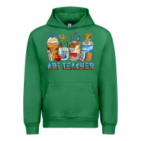 Emerald art teacher coffee cups Urban Hoodie - Zillion Design Studio