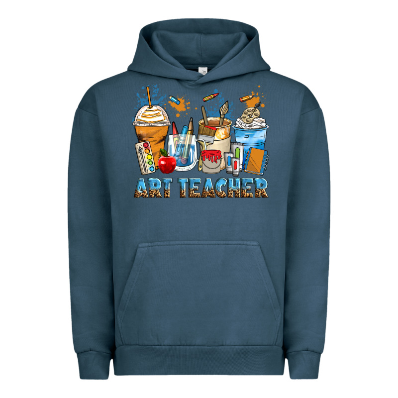 Art Teacher Coffee Cups Urban Hoodie by Zillion Design Studio | Teevron