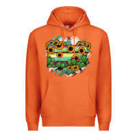 Carrot Pennsylvania State Map Premium Hoodie - RanaPortraitStore