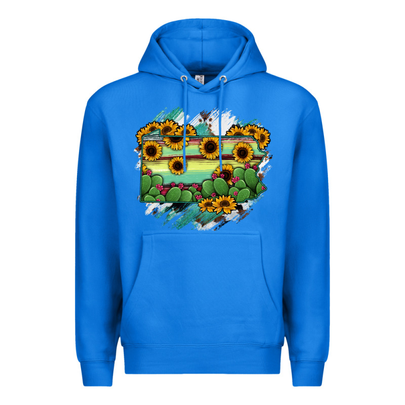 Pennsylvania State Map Premium Hoodie by RanaPortraitStore | Teevron