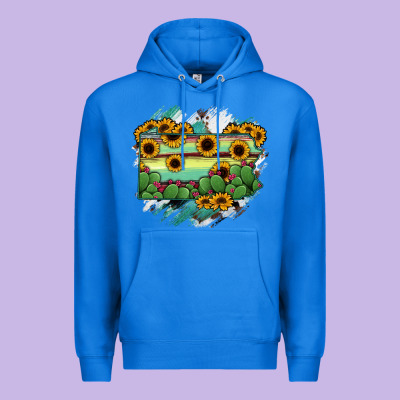 Pennsylvania State Map Premium Hoodie Designed By Ranaportraitstore