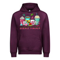 Mauve Wine science teacher coffee cups Urban Hoodie - Zillion Design Studio