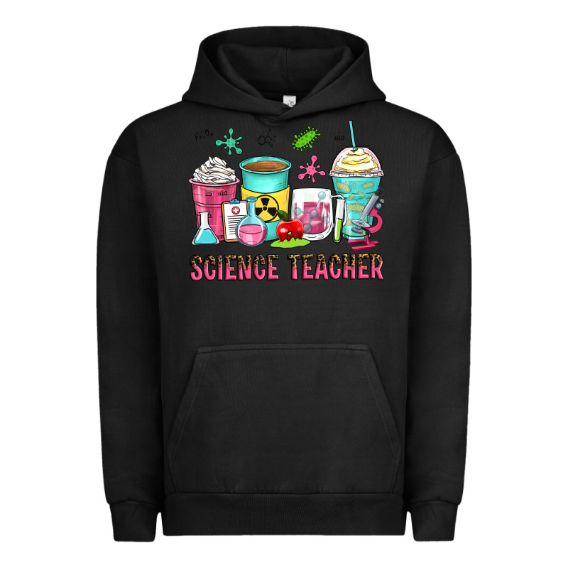 Science Teacher Coffee Cups Urban Hoodie by Zillion Design Studio | Teevron