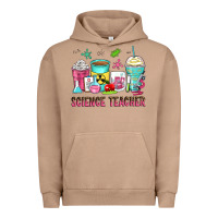 Pigment Burro science teacher coffee cups Urban Hoodie - Zillion Design Studio