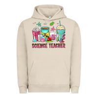 Pigment French Oak science teacher coffee cups Urban Hoodie - Zillion Design Studio